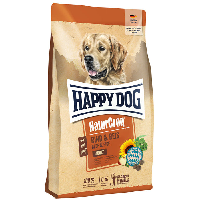 Happy Dog Premium NaturCroq Rind & Reis