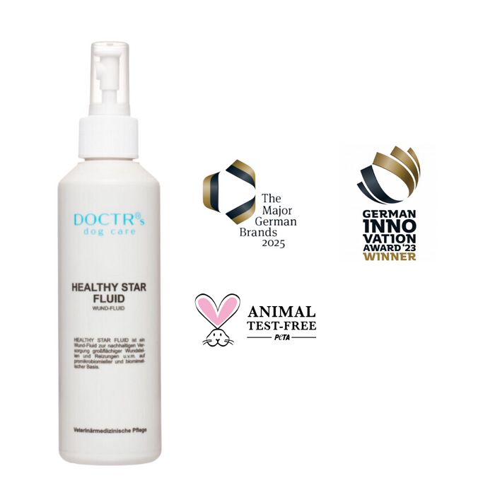 HEALTHY STAR FLUID - Wund-Fluid für Hunde