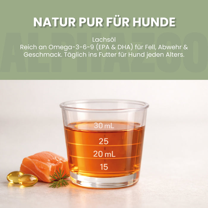 Lachsöl für Hunde