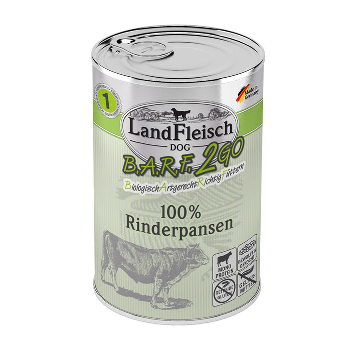 LandFleisch B.A.R.F.2GO 6x400g