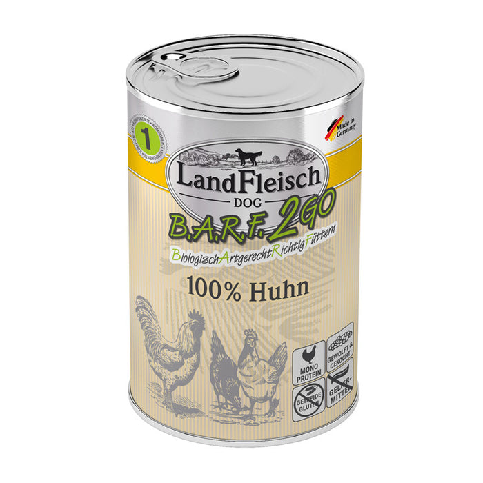 LandFleisch B.A.R.F.2GO 6x400g