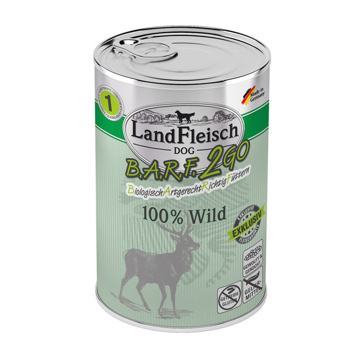 LandFleisch B.A.R.F.2GO 6x400g