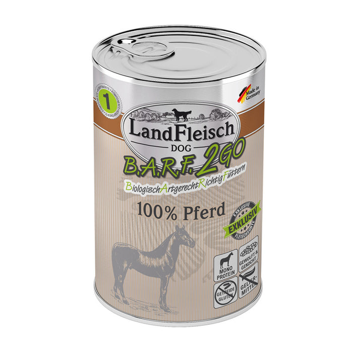 LandFleisch B.A.R.F.2GO 6x400g