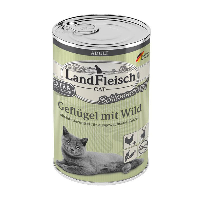 LandFleisch Cat Adult Schlemmertopf 6x400g