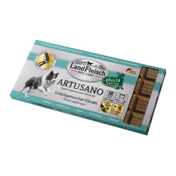 Landfleisch Dog Care Artusano 200g mit Grünlippmuschel-Ex