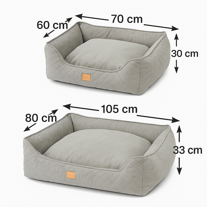Lous Orthopädisches Hundebett – Premium Hundekissen