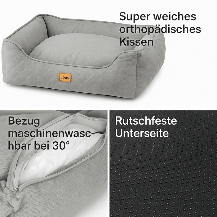 Lous Orthopädisches Hundebett – Premium Hundekissen