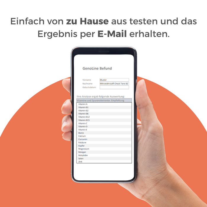 Mikronährstoff-Test Hund