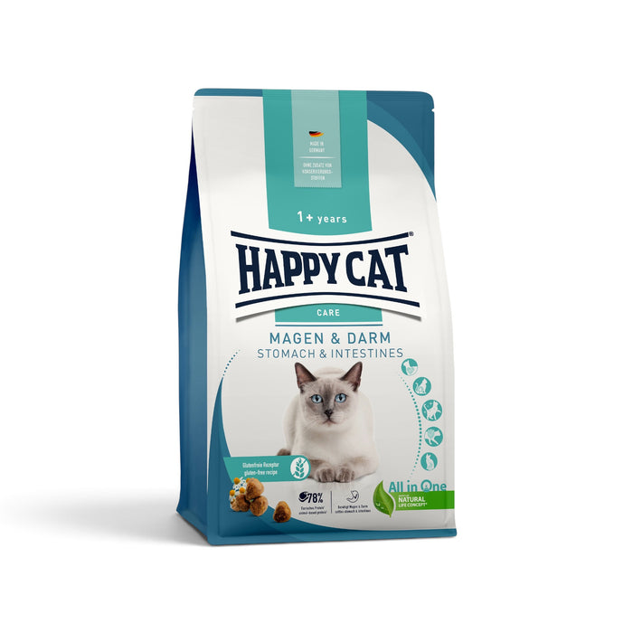 muunchy.de Happy Cat Sensitive Magen & Darm Trockenfutter für Katzen mit empfindlicher Verdauung