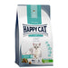 muunchy.de Happy Cat Sensitive Adult Light Trockenfutter für Katzen in einer blauen Verpackung mit Katzenmotiv