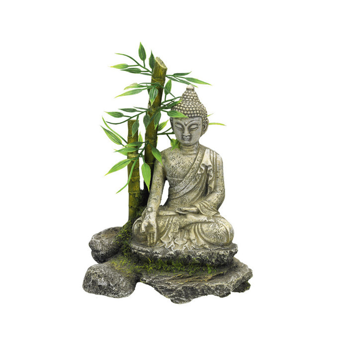 Nobby Aqua Ornaments ZEN STATUE MIT BAMBUS