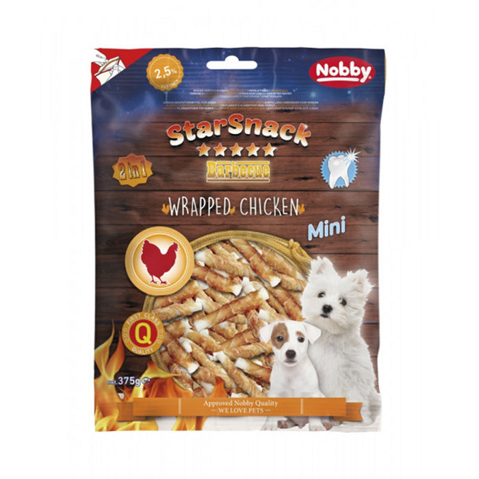 Nobby Dog StarSnack Mini BBC Wrapped Chicken