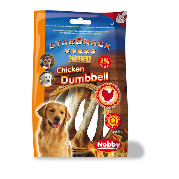 Nobby StarSnack Barbecue Chicken Dumbbell