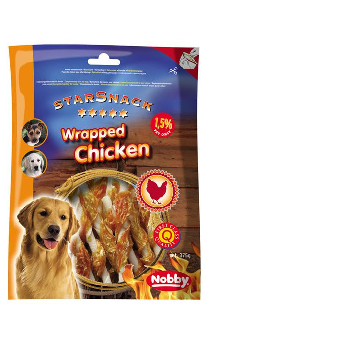 Nobby StarSnack Treats Wrapped Chicken