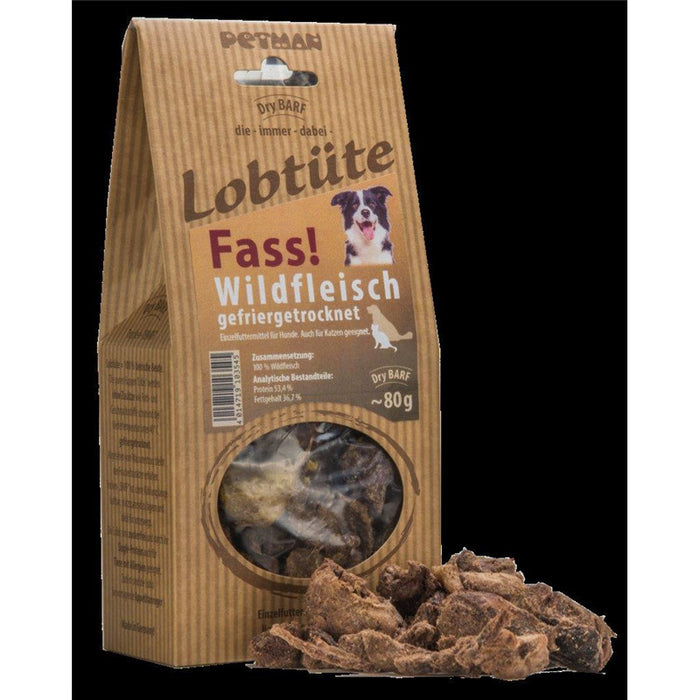 Petman Lobtüte FASS! Wildfleisch