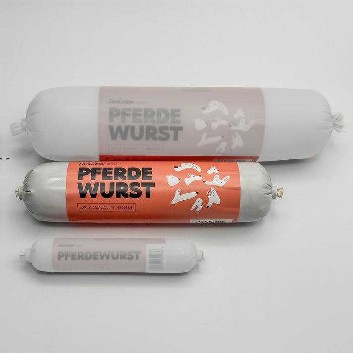 Pferd mit Kartoffel