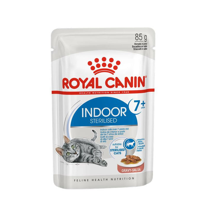 Royal Canin Feline Health Nutrition Indoor 7+ Sterilised in Sauce