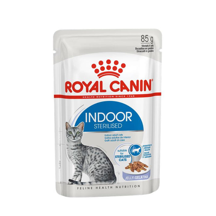 Royal Canin Feline Health Nutrition Indoor Sterilised in Gelee