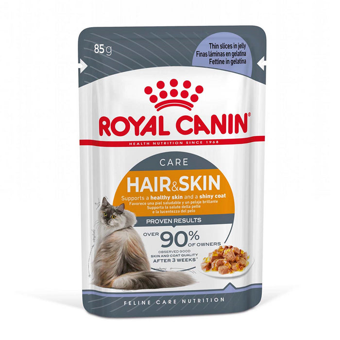 Royal Canin Feline Care Nutrition Hair & Skin in Gelee