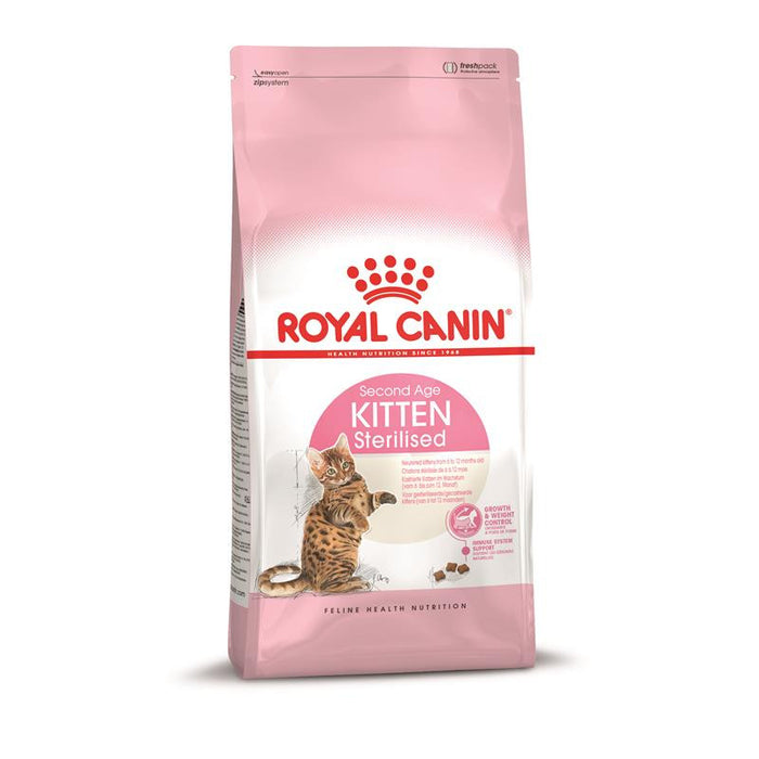 Royal Canin Feline Health Nutrition Second Age Sterilised Kitten