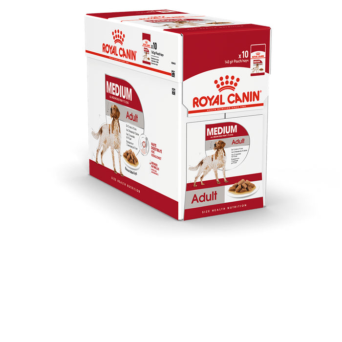 Royal Canin Size Health Nutrition Medium Adult 10x140g