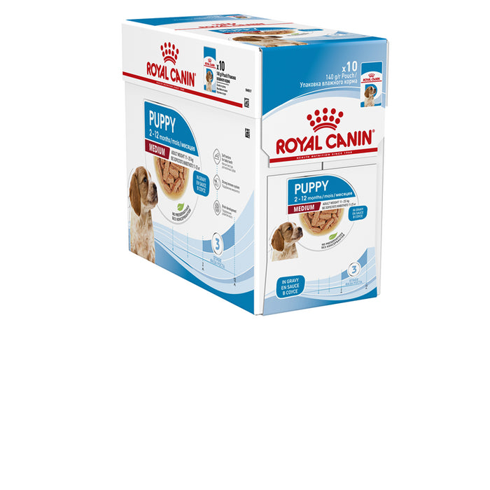 Royal Canin Size Health Nutrition Medium Puppy 10 x140 g