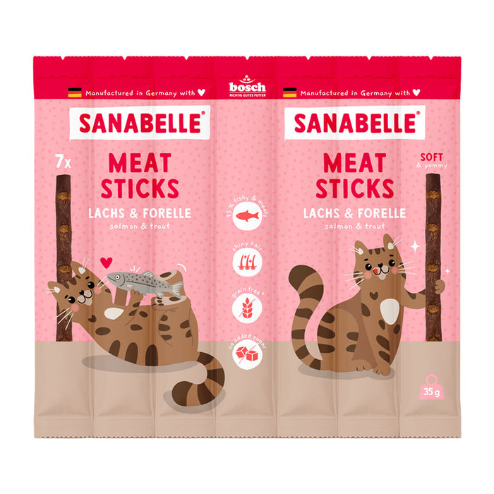 Sanabelle Snack MeatSticks 16x35g