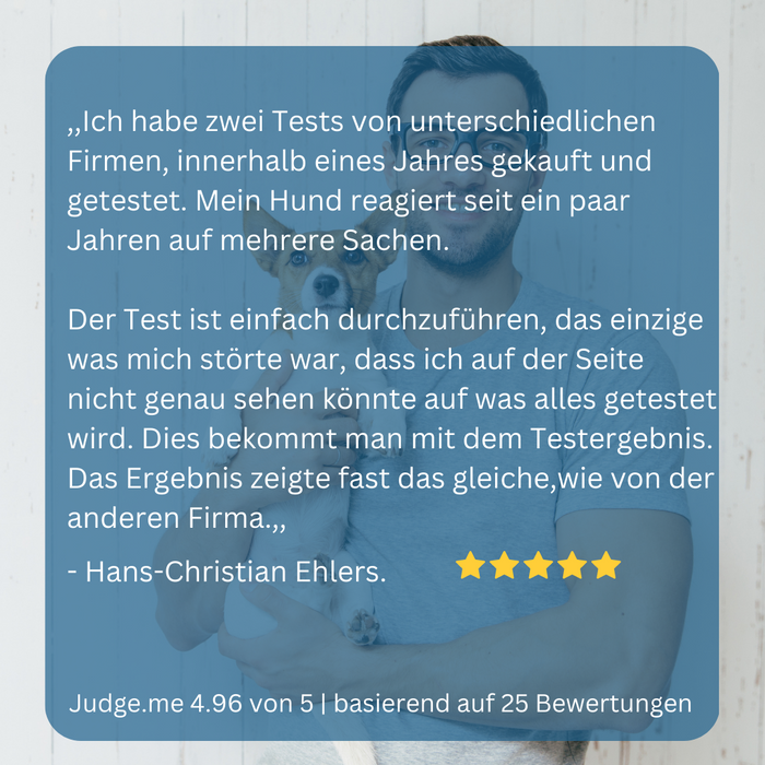 Inhalationsallergene-Test Hund