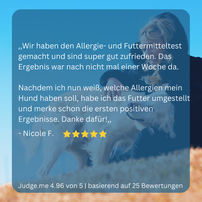Inhalationsallergene-Test Hund