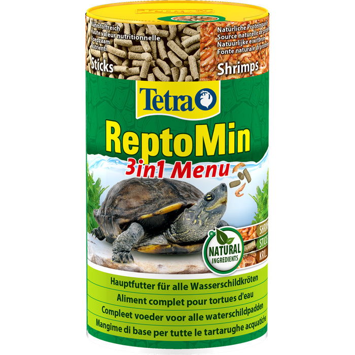 Tetra ReptoMin Menu