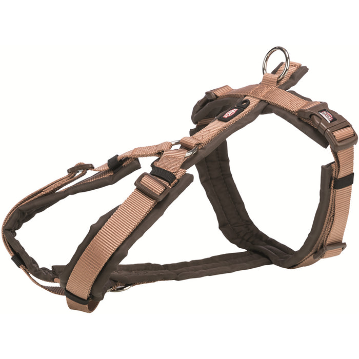 Trixie Dog Premium Trekkinggeschirr haselnuss/karamell