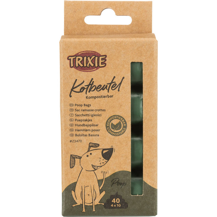 Trixie Hundekotbeutel biologisch abbaubar 4 Rollen