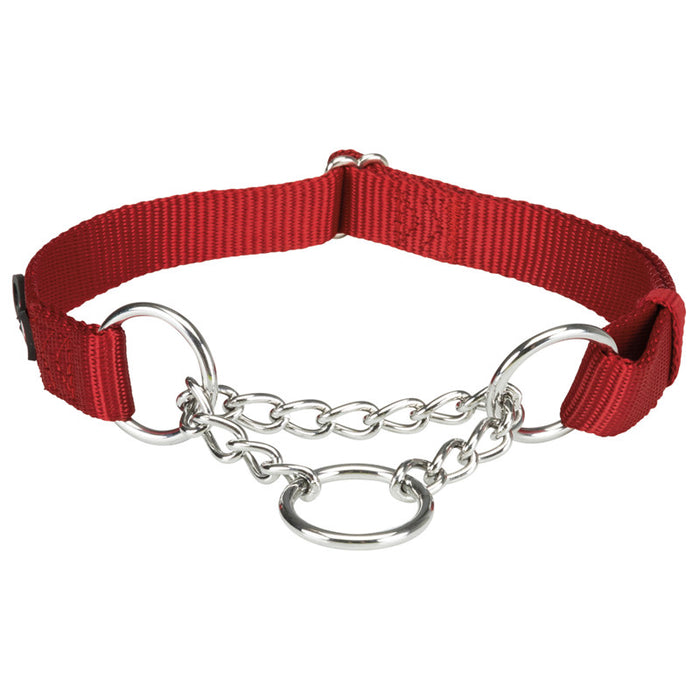 Trixie Premium Zug-Stopp Halsband rot