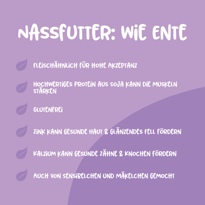 Vutter! Nassfutter: Wie Ente