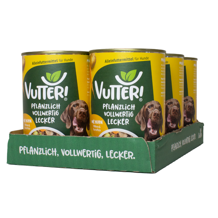 Vutter! Nassfutter: Wie Huhn