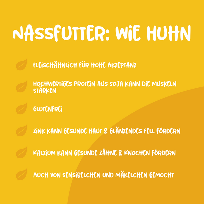 Vutter! Nassfutter: Wie Huhn