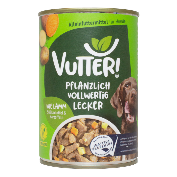 Vutter! Nassfutter: Wie Lamm