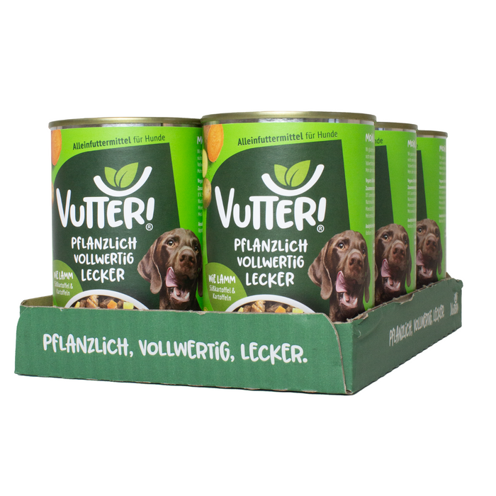 Vutter! Nassfutter: Wie Lamm