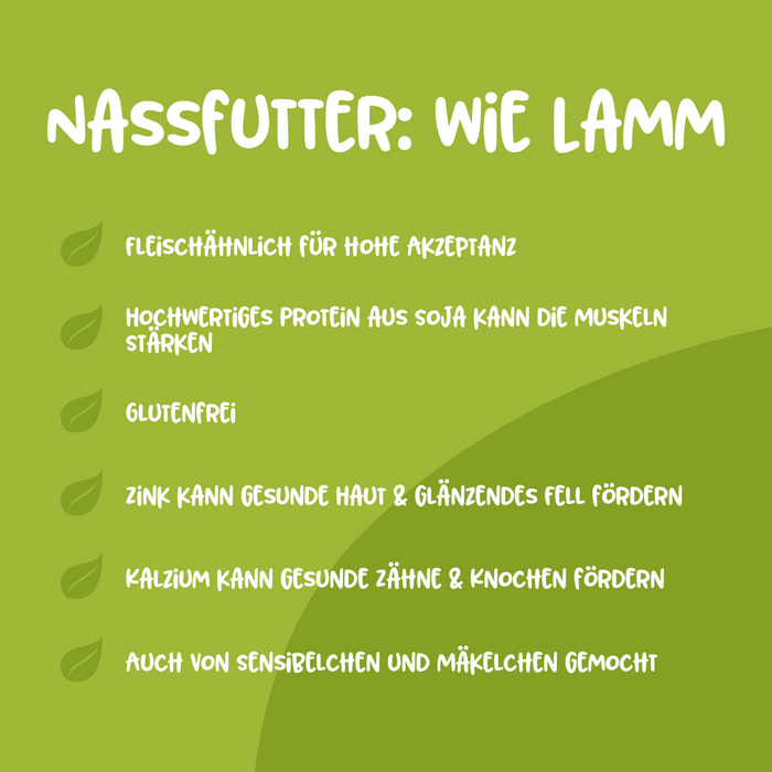Vutter! Nassfutter: Wie Lamm