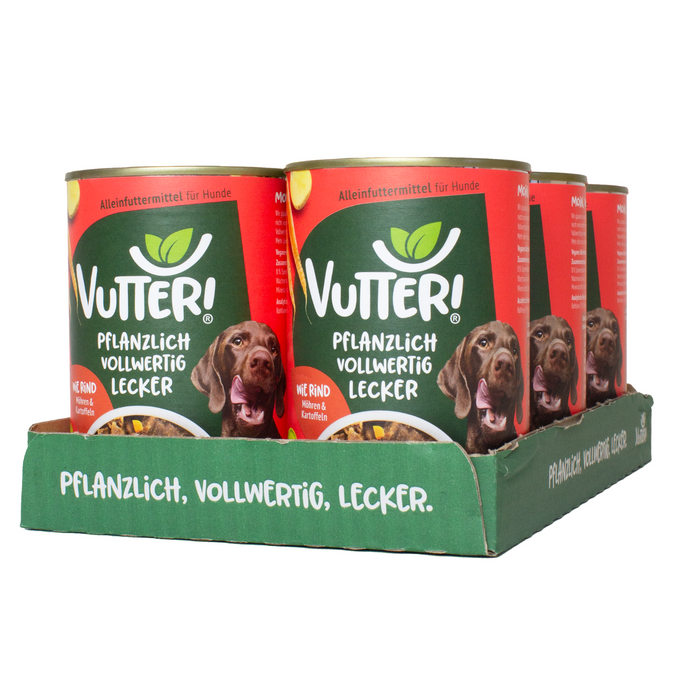 Vutter! Nassfutter: Wie Rind