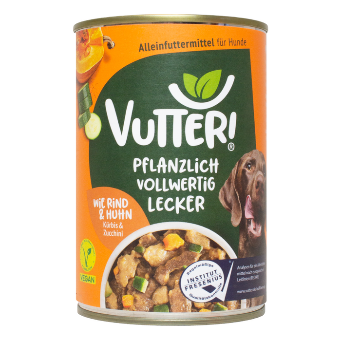 Vutter! Nassfutter: Wie Rind & Huhn
