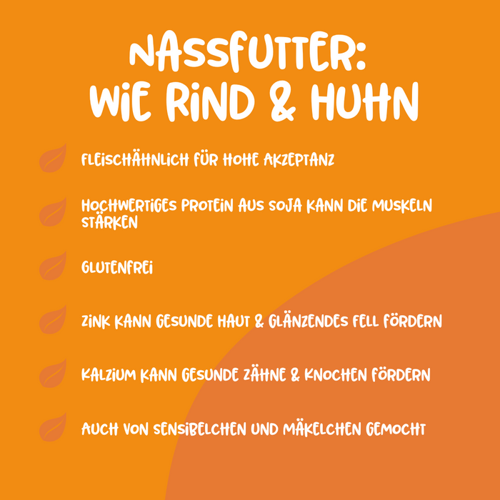 Vutter! Nassfutter: Wie Rind & Huhn