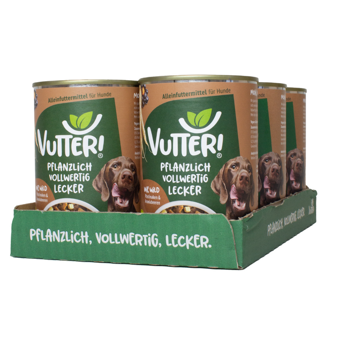 Vutter! Nassfutter: Wie Wild