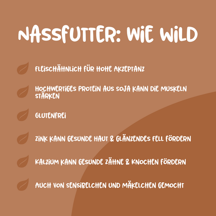 Vutter! Nassfutter: Wie Wild