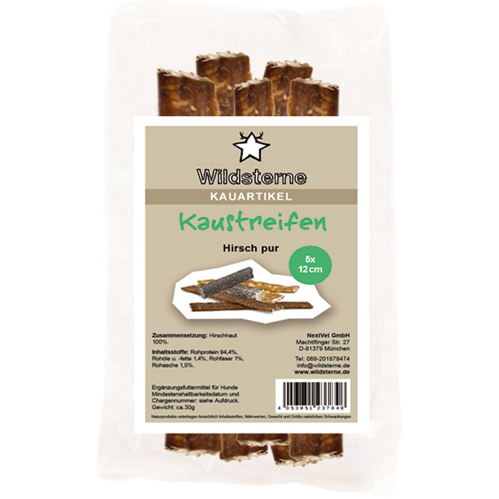 Wildsterne Kaustreifen Hirsch pur