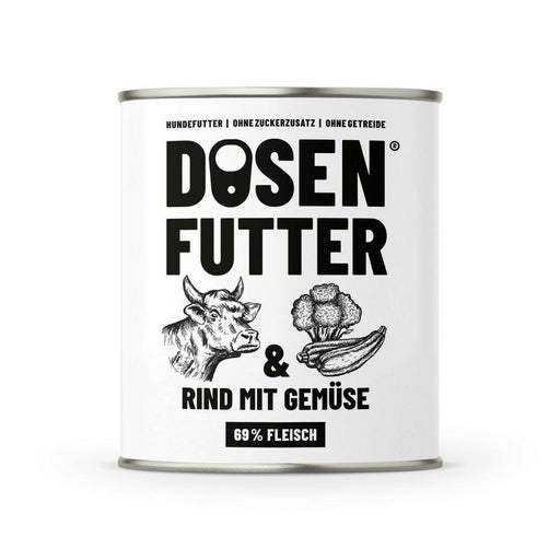 Schnauze & Co. Dosenfutter 6x800g.