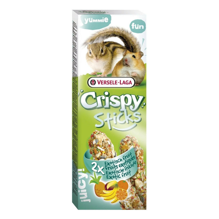 Crispy Sticks Hamster-Eichhörnchen Exotische Früchte 2 Stück 110g