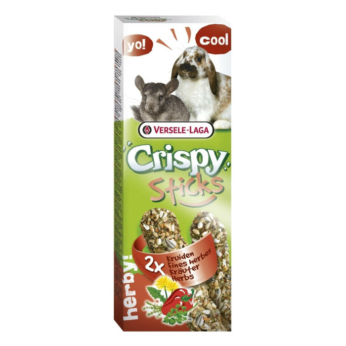 Crispy Sticks Kaninchen-Chinchillas Kräuter 2 Stück 110g