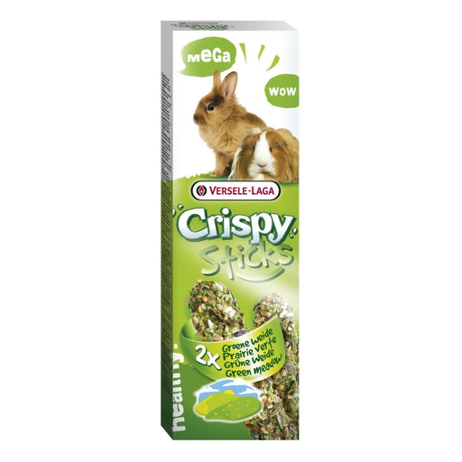 Crispy Mega Sticks Kaninchen-Meerschweinchen "Grüne Weide" 2 Stück 140g
