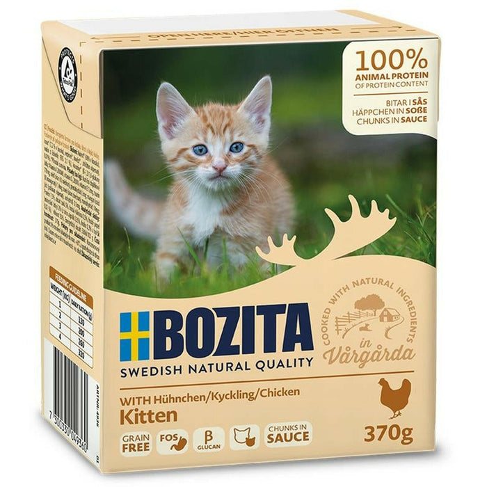 Bozita Cat Tetra Recart in Soße für Kitten 12x370g
